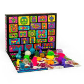 Nee Doh Squishmas Groovy Glob 2025 Fidget Toy Advent Calendar (24pc) Simple Nee Doh